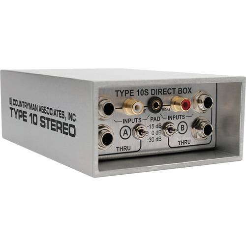 Countryman  Type 10S Stereo Direct Box DT10S, Countryman, Type, 10S, Stereo, Direct, Box, DT10S, Video