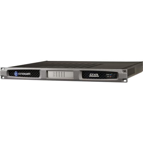 Crown Audio CT475 4-Channel Rackmount Power Amplifier CT475, Crown, Audio, CT475, 4-Channel, Rackmount, Power, Amplifier, CT475,