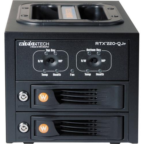 CRU-DataPort RTX220-QJP 2 TrayFree SATA Hard 35220-2530-0001