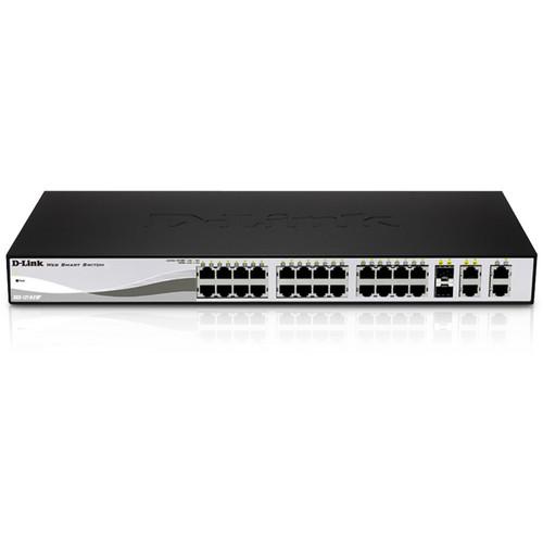 D-Link DGS-1210-28P Web Smart 28-Port PoE Gigabit DGS-1210-28P