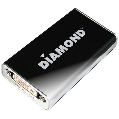 Diamond BizView USB 2.0 External Video Display Adapter Pro, Diamond, BizView, USB, 2.0, External, Video, Display, Adapter, Pro