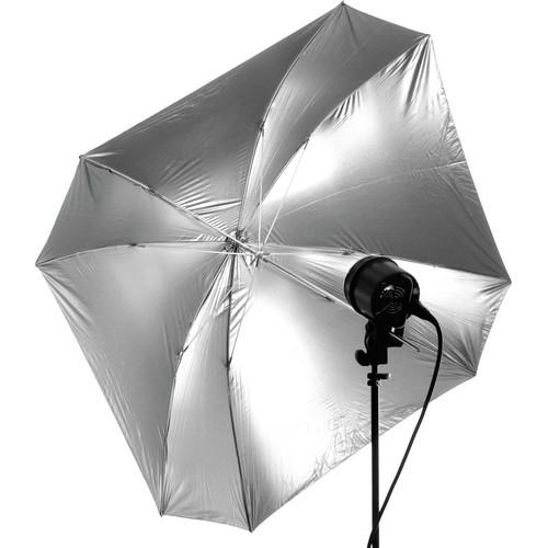 Dynalite Quad Square Umbrella - Soft Silver (48
