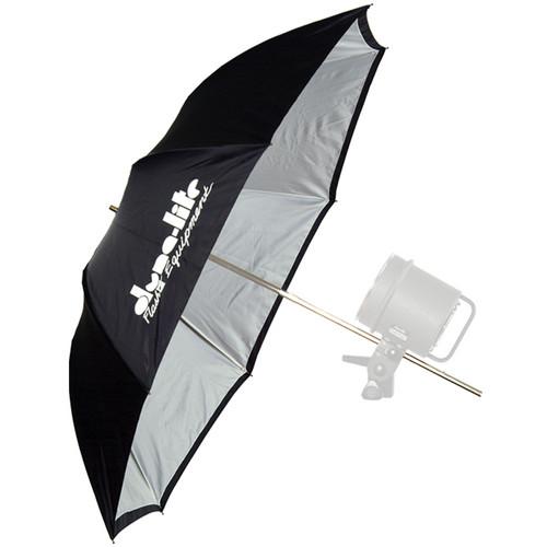 Dynalite Umbrella - White with Black Backing - UCBW-36