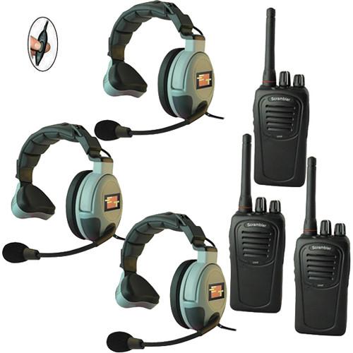 Eartec 3-User SC-1000 Two-Way Radio System MS3GSC3000IL