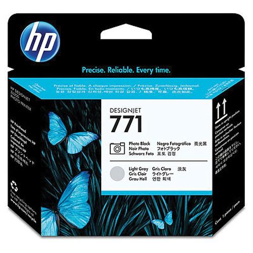 HP 771 Photo Black & Light Gray Designjet Printhead CE020A