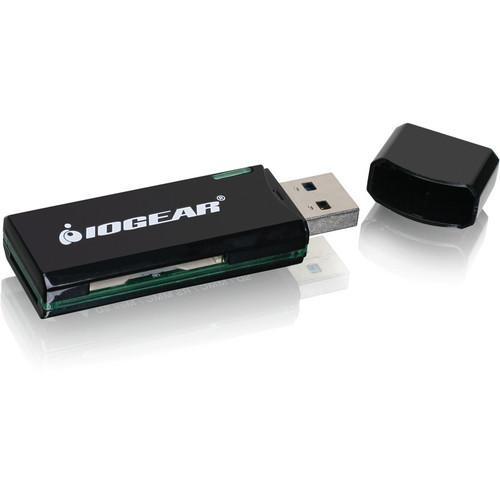 IOGEAR SuperSpeed USB 3.0 SD/microSD Card Reader/Writer GFR304SD