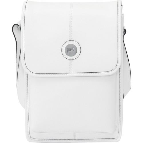 Jill-E Designs Metro Tablet Bag (White/Black Trim) 384348, Jill-E, Designs, Metro, Tablet, Bag, White/Black, Trim, 384348,