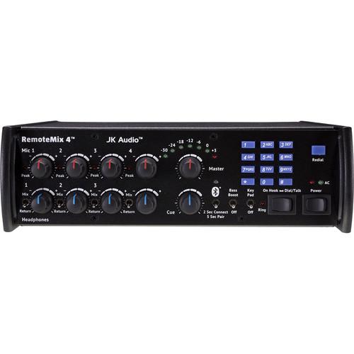 JK Audio RemoteMix 4 Portable Broadcast Mixer with Phone RM4, JK, Audio, RemoteMix, 4, Portable, Broadcast, Mixer, with, Phone, RM4,