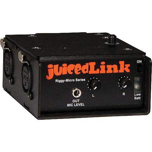 juicedLink RM202 Riggy-Micro Dual-XLR Preamplifier RM202