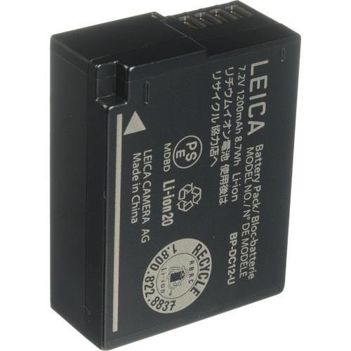 Leica BP-DC12 Lithium-Ion Battery for V-Lux 4 Digital 18729, Leica, BP-DC12, Lithium-Ion, Battery, V-Lux, 4, Digital, 18729,
