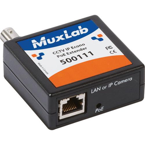MuxLab 500111 CCTV IP Econo PoE Extender (2-Pack) 500111-2PK, MuxLab, 500111, CCTV, IP, Econo, PoE, Extender, 2-Pack, 500111-2PK,