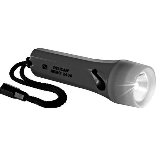 Pelican Nemo 2400 Incandescent Flashlight (Black) 2400-017-117, Pelican, Nemo, 2400, Incandescent, Flashlight, Black, 2400-017-117