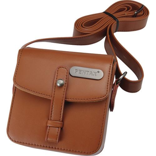 Pentax Q Vintage Leatherette Shoulder Bag (Brown) 85234