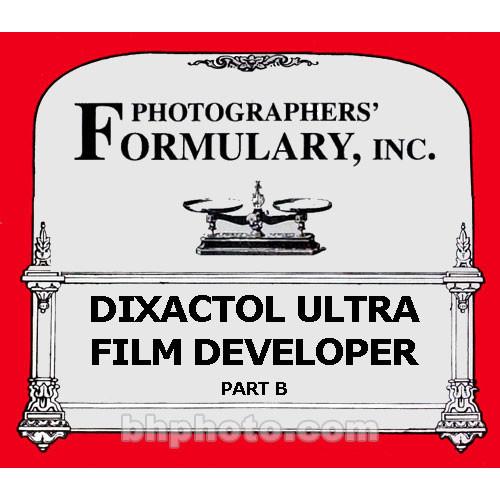 Photographers' Formulary DiXactol - Solution B (ONLY) 01-5031, Photographers', Formulary, DiXactol, Solution, B, ONLY, 01-5031