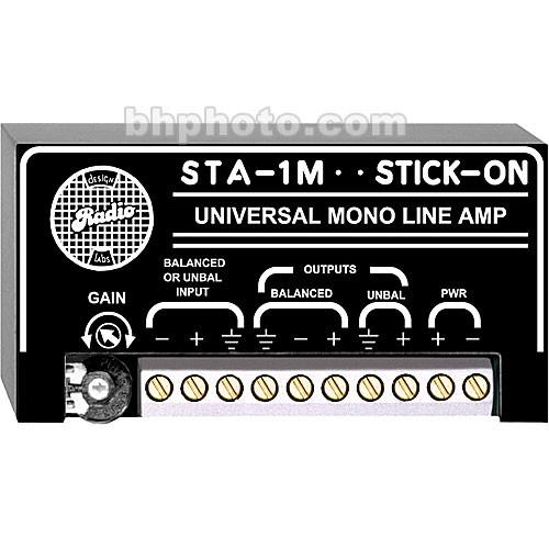 RDL  STA-1M Audio Line Amplifier STA-1M, RDL, STA-1M, Audio, Line, Amplifier, STA-1M, Video