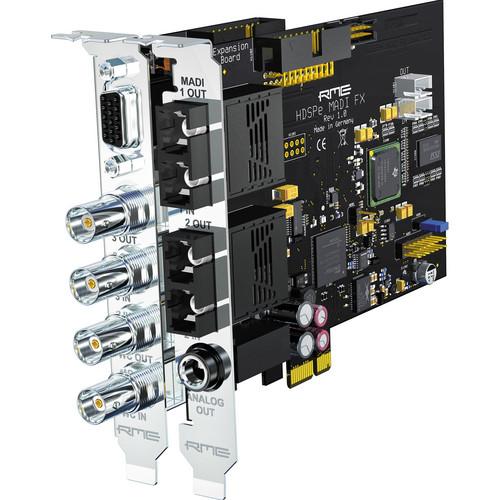 RME HDSPe MADI FX - 390 Channel PCIe Audio Card HDSP MADI-FX
