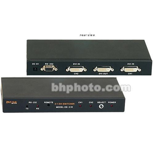 RTcom USA  DS-21R 2:1 DVI Switcher DS-21R