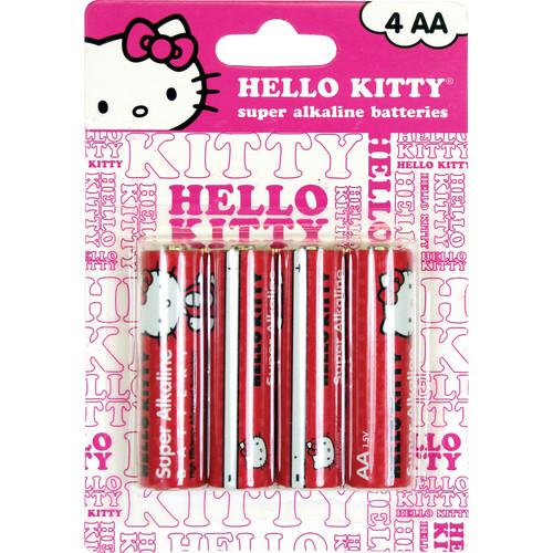 Sakar Hello Kitty Super AA Alkaline Batteries (1.5V) 4AA-ALK-09, Sakar, Hello, Kitty, Super, AA, Alkaline, Batteries, 1.5V, 4AA-ALK-09