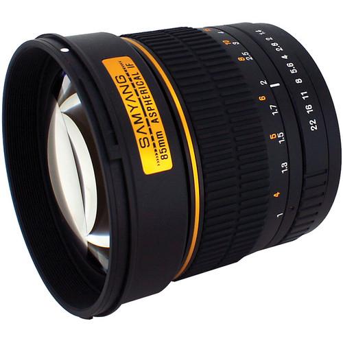 Samyang 85mm f/1.4 Aspherical Lens for Olympus 4/3 SY85M-O