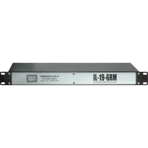 Sescom IL-19-6RM 6-Channel In-Line Isolation Hum IL-19-6RM