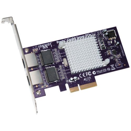 Sonnet 1000/100/10BaseT Presto Dual Port PCIe GE1000LA2XA-E, Sonnet, 1000/100/10BaseT, Presto, Dual, Port, PCIe, GE1000LA2XA-E,