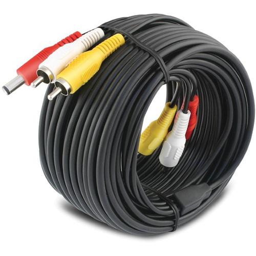 Swann 60 ft Audio / Video Power RCA Cable SWADS-18MAVC