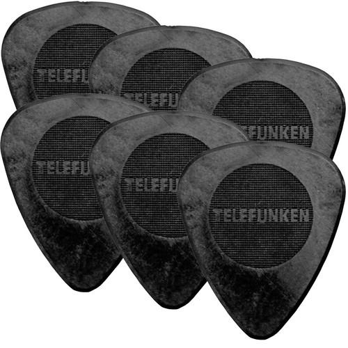 Telefunken Circle Grip .75mm Delrin Guitar Picks .75MM CIRCLE