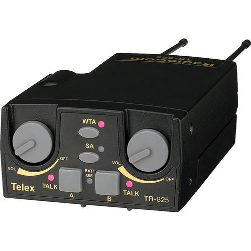 Telex TR-825 2-Channel Binaural UHF Transceiver F.01U.145.996