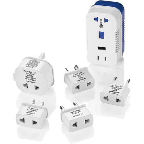 Travel Smart by Conair 2-Outlet 1875W Converter Set TS703CR, Travel, Smart, by, Conair, 2-Outlet, 1875W, Converter, Set, TS703CR,