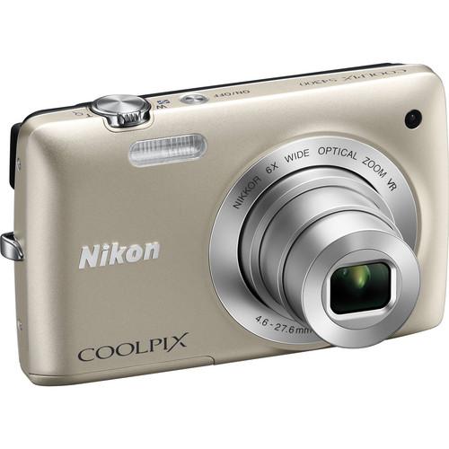 Used Nikon Coolpix S4300 Digital Camera (Silver) 26304B