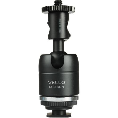 Vello Multi-Function Ball Head with Removable Bottom CS-BH2UM, Vello, Multi-Function, Ball, Head, with, Removable, Bottom, CS-BH2UM