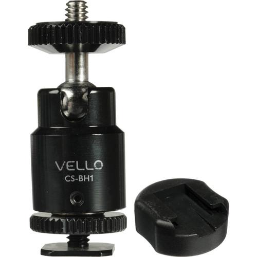 Vello Multi-Function Ball Head with Removable Top & CS-BH1, Vello, Multi-Function, Ball, Head, with, Removable, Top, &, CS-BH1