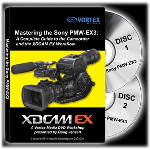 Vortex Media DVD: Mastering the Sony PMW-EX3 Camcorder EX3DVD, Vortex, Media, DVD:, Mastering, the, Sony, PMW-EX3, Camcorder, EX3DVD