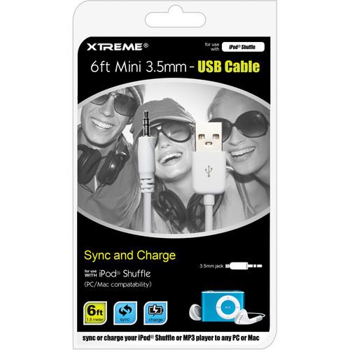 Xtreme Cables 3.5mm Audio to USB Cable - 6' 50606