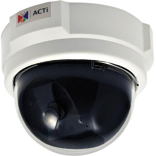 ACTi D51 1MP PoE Indoor Dome Camera with Fixed Lens D51, ACTi, D51, 1MP, PoE, Indoor, Dome, Camera, with, Fixed, Lens, D51,