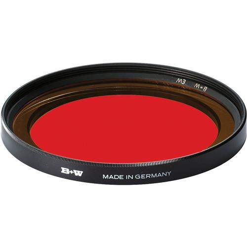 B W 105mm Extra Wide Light Red 090 Glass Filter 66-1070818