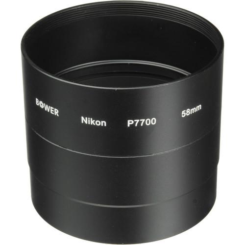 Bower 58mm Adapter Tube for Nikon COOLPIX P7700 Digital ANP7700
