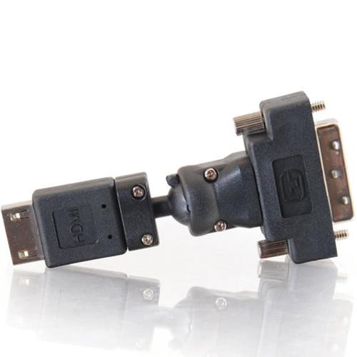C2G 360 Rotating HDMI Female to DVI-D Male Adapter (Black) 40931