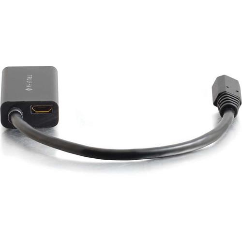 C2G  Micro-USB to HDMI MHL Adapter (Black) 29351, C2G, Micro-USB, to, HDMI, MHL, Adapter, Black, 29351, Video