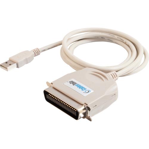 C2G USB IEEE-1284 Parallel Printer Adapter (6.0') 16898, C2G, USB, IEEE-1284, Parallel, Printer, Adapter, 6.0', 16898,