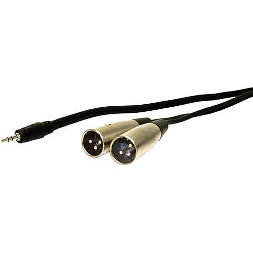 Comprehensive Standard Series 3.5mm Stereo to MPS-2XLRP-10ST