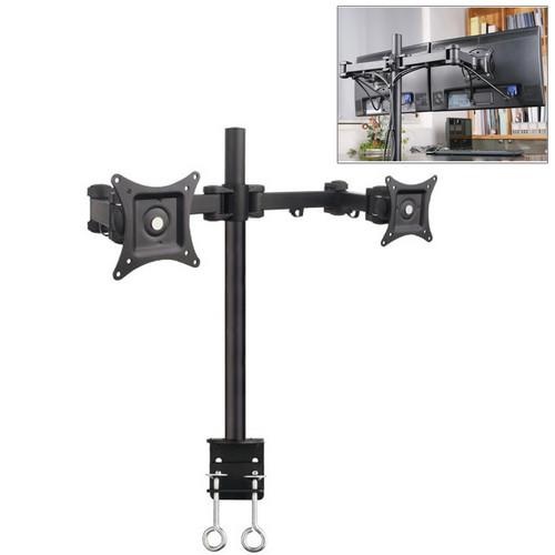 Halter Dual-Monitor Desk Clamp Stand for 27