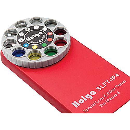 Holga Lens Filter and Case Kit for iPhone 4/4S (Red) 400141