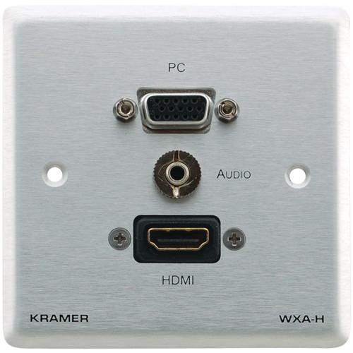 Kramer  WXA-H Passive Wall Plate WXA-H, Kramer, WXA-H, Passive, Wall, Plate, WXA-H, Video