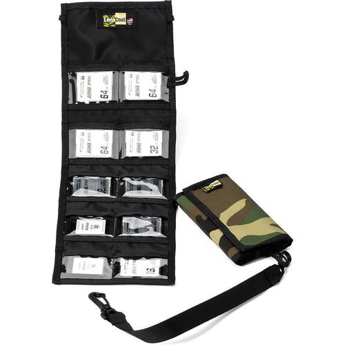 LensCoat Memory Card Wallet CF10 (Forest Green Camo) MWCF10FG