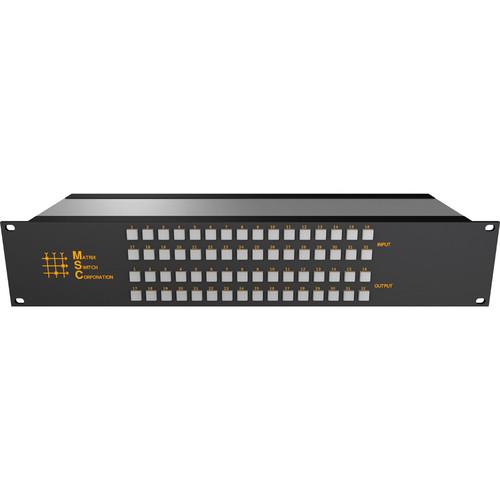 Matrix Switch 32 x 16 2RU 3G/HD/SD-SDI Video Router MSC-2HD3216L
