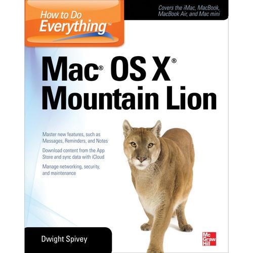 McGraw-Hill Book: How to Do Everything Mac OS X 9780071804400
