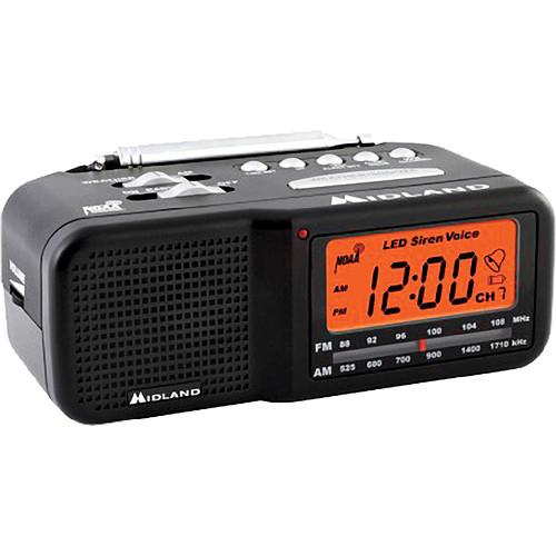 Midland WR11 Alarm Clock Weather Alert Radio WR11