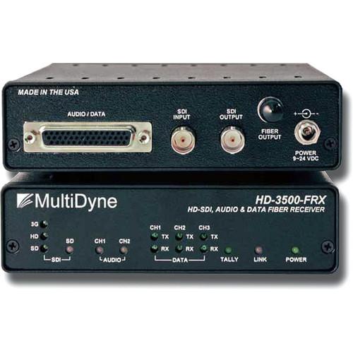 MultiDyne HD-3500-FRX-ST Multi-Rate Serial Video HD-3500-FRX-ST