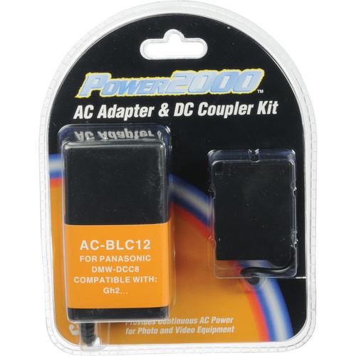 Power2000 AC-BLC12 AC Adapter and DC Coupler Kit AC-BLC12, Power2000, AC-BLC12, AC, Adapter, DC, Coupler, Kit, AC-BLC12,